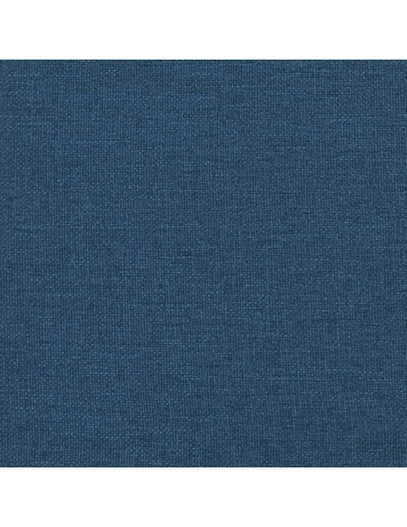 Giroletto a Molle con Materasso Blu 100x200 cm in Tessuto