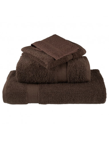 Asciugamani da Doccia 2 pz Grigi 70x140 cm 600gsm 100% Cotone