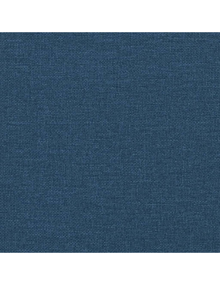 Giroletto a Molle con Materasso Blu 90x190 cm in Tessuto