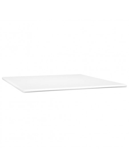 Giroletto a Molle con Materasso Crema 180x200 cm in Tessuto