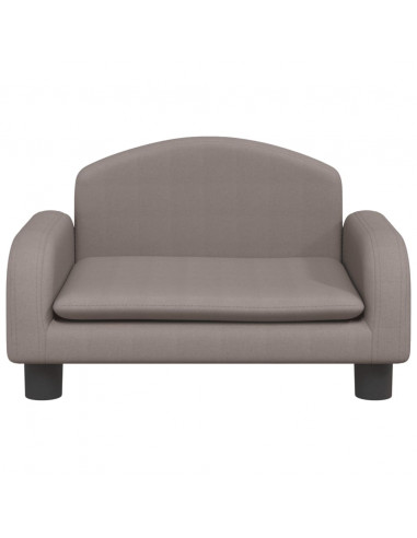 Lettino per Cani Tortora 50x40x30 cm in Tessuto