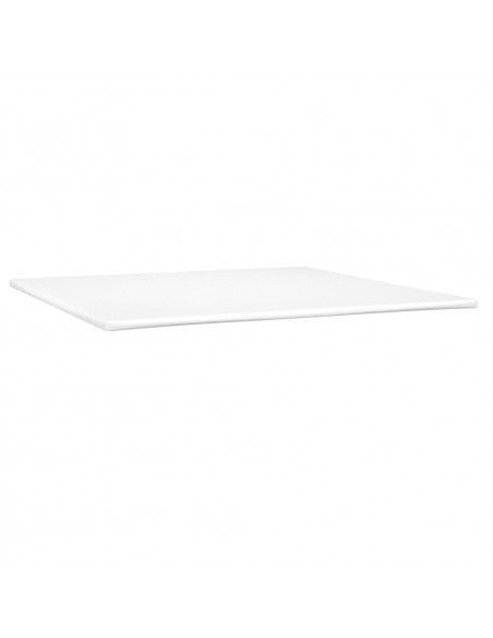 Giroletto a Molle con Materasso Crema 200x200 cm in Tessuto