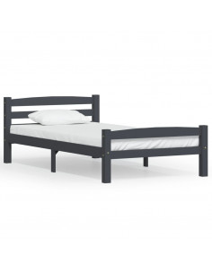 Giroletto Grigio Scuro in Legno Massello di Pino 100x200 cm 2