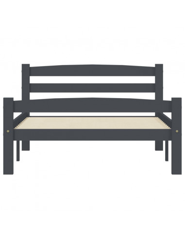 Giroletto Grigio Scuro in Legno Massello di Pino 100x200 cm