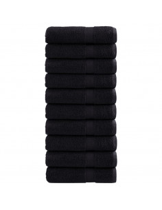 Asciugamani da Bagno 10 pz Verdi 100x150cm 600 g/m² 100% Cotone 2