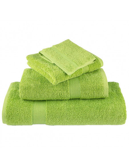 Asciugamani da Doccia 4 pz Mela 70x140 cm 600 g/m² 100% Cotone