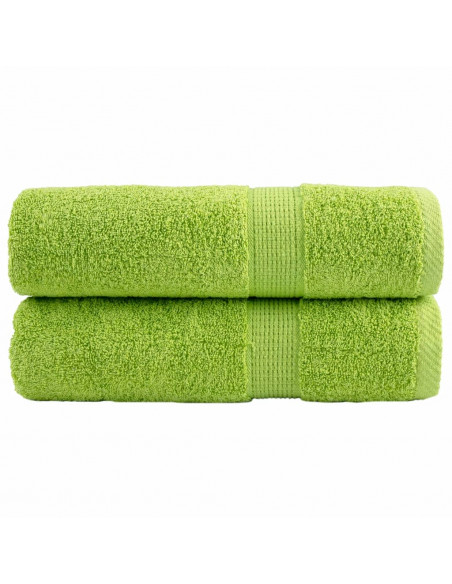 Asciugamani da Doccia 2 pz Mela 70x140 cm 600 g/m² 100% Cotone