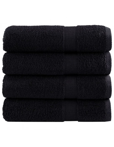 Asciugamani da Bagno 2 pz Verdi 100x150 cm 600 g/m² 100% Cotone