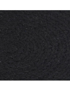 Tovagliette 6 pz Nero Neutro 38 cm Rotonde in Cotone 2