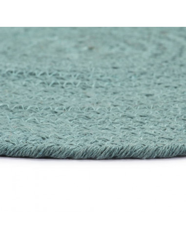 Tovagliette 4 pz Grigio Neutro 38cm Rotonde in Cotone