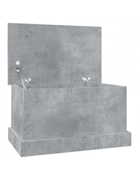 Contenitore Grigio Cemento 50x30x28 cm in Legno Multistrato