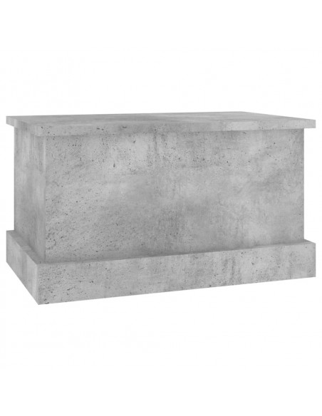 Contenitore Grigio Cemento 50x30x28 cm in Legno Multistrato