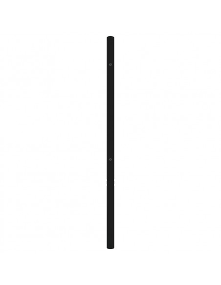 Testiera in Metallo Nero 180 cm
