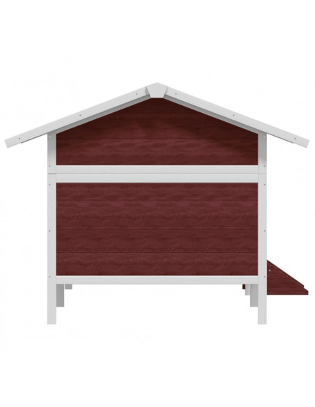 Cuccia per Cani Moka 159x120x88,5 cm in Legno Massello di Pino