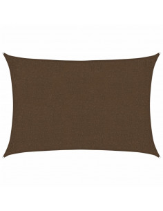 Vela Parasole 160 g/m² Marrone 2x3 m in HDPE 2