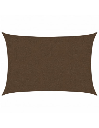 Vela Parasole 160 g/m² Marrone 2x3 m in HDPE