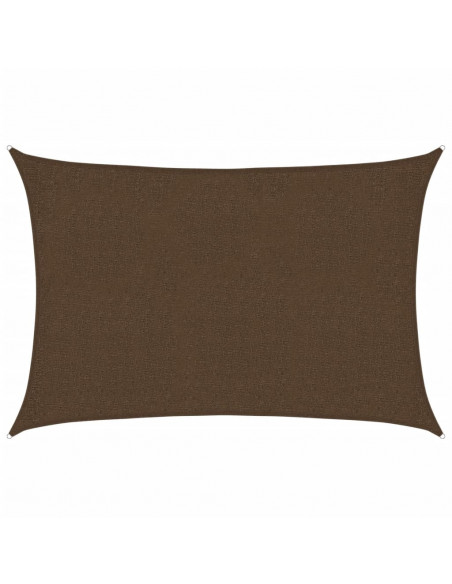 Vela Parasole 160 g/m² Marrone 2x3 m in HDPE