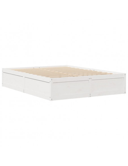 Giroletto Bianco 140x200 cm in Legno Massello di Pino