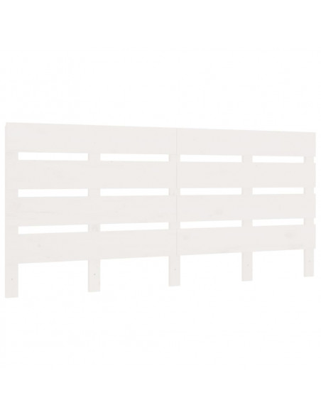 Giroletto Bianco 200x200 cm in Legno Massello di Pino