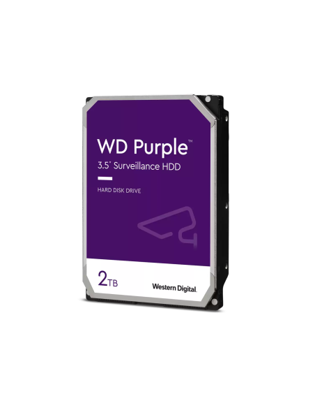 HD WD PURPLE WD23PURZ 2TB SATA3 256MB 6GB/s per VIDEOSORVEGLIANZA EU