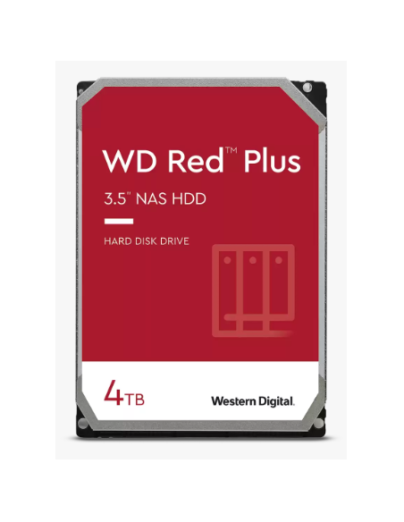 HD WD RED PLUS WD40EFPX 4TB SATA3 256MB per NAS EU