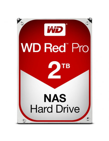 HD WD SATA3 2TB 3.5" RED PRO INTELLIPOWER 64mb cache 7200RPM 24x7 - NAS HARD DRIVE - WD2002FFSX