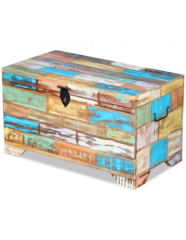 Cassapanca in Legno Massello di Recupero