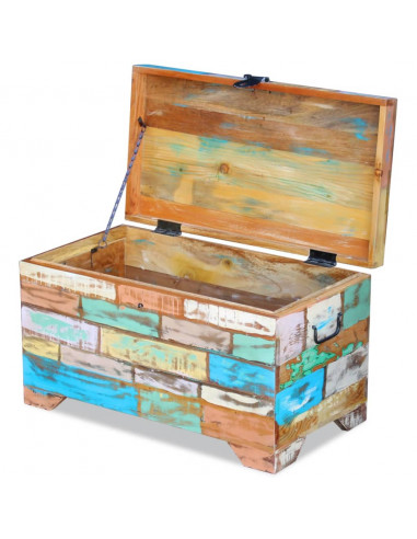 Cassapanca in Legno Massello di Recupero