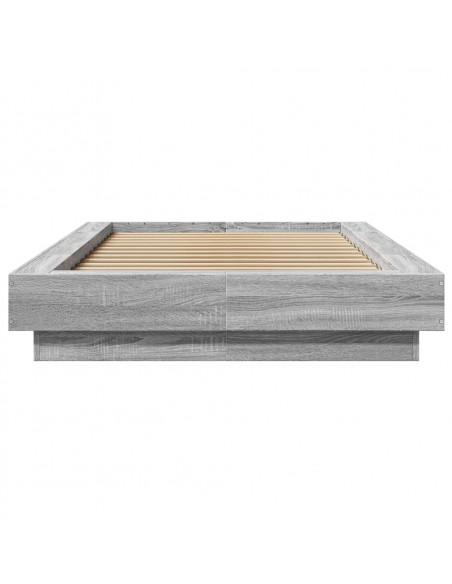 Giroletto Grigio Sonoma 90x190 cm in Legno Multistrato