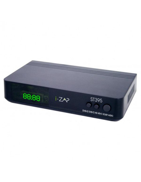 i-ZAP T395 Terrestre HD Nero