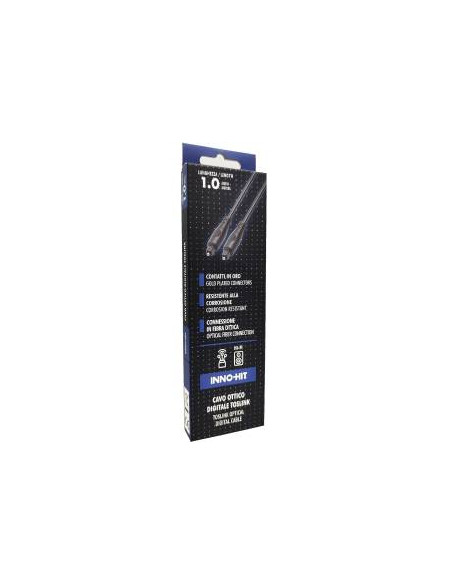 Inno-Hit Cavo Ottico Toslink 1m Nero