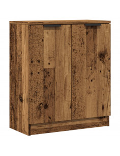 Credenza Legno Antico 60x30x70 cm in Truciolato 2