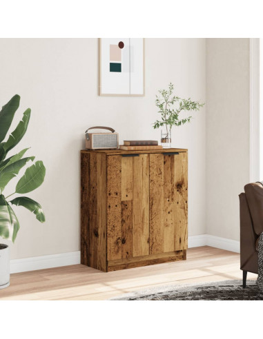 Credenza Legno Antico 60x30x70 cm in Truciolato