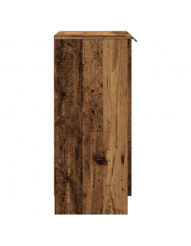 Credenza Legno Antico 60x30x70 cm in Truciolato