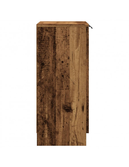 Credenza Legno Antico 60x30x70 cm in Truciolato