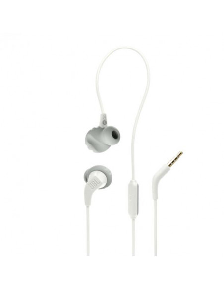 JBL Endurance Run 2 Wired Cuffie Cablato In-ear Calls/Music/Sport/Everyday Bianco