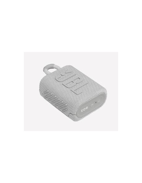 JBL GO3 Portable BT Speaker White