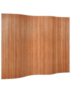 Divisorio Ambienti Marrone 165x250 cm in Bambù 2