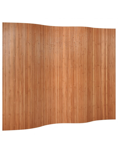 Divisorio Ambienti Marrone 165x250 cm in Bambù