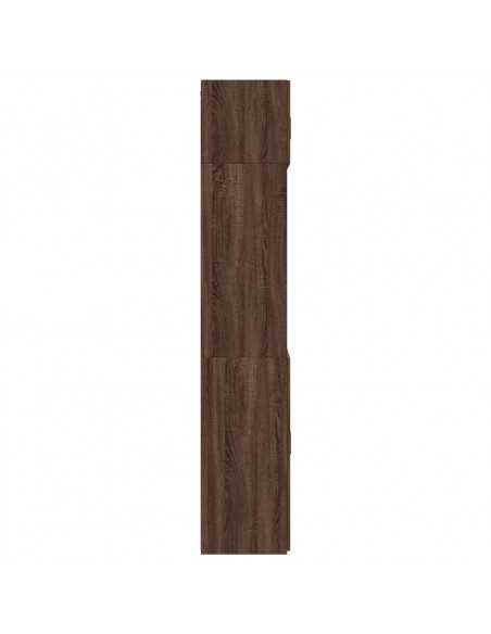 Armadietto Rovere Marrone 70x42,5x225 cm in Truciolato