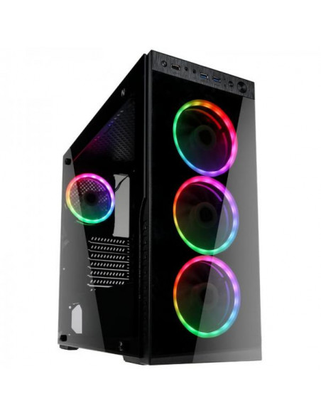 Kolink Horizon ARGB Middle Tower Vetro Temperato No-Power minITX/mATX/ATX