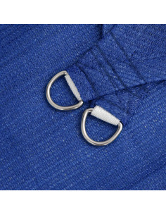 Vela Parasole 160 g/m² Rettangolare Blu 5x6 m in HDPE