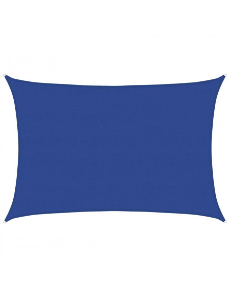 Vela Parasole 160 g/m² Rettangolare Blu 5x6 m in HDPE