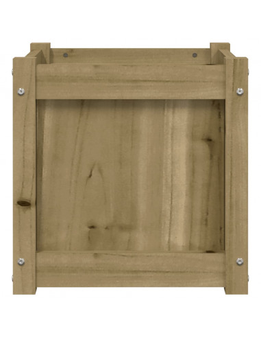 Fioriere da Giardino 2 pz in Legno di Pino Impregnato