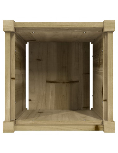 Fioriere da Giardino 2 pz in Legno di Pino Impregnato