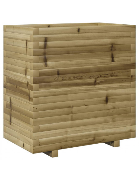 Fioriera da Giardino 70x40x72,5 cm in Legno di Pino Impregnato