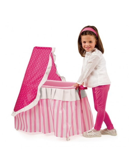 Lettino giocattolo Grandi Giochi GG71309 AMORE MIO Culla Dolce Nanna