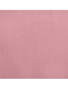 Lettino per Cani Rosa 60x40x30 cm in Velluto