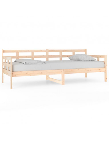 Dormeuse in Legno Massello di Pino 80x200 cm