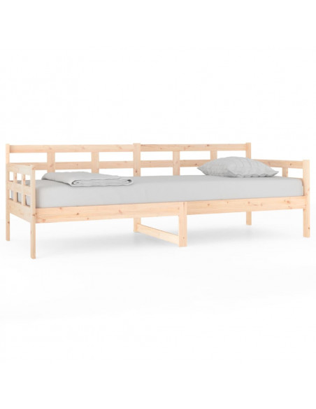 Dormeuse in Legno Massello di Pino 80x200 cm Dormeuse in Legno Massello di Pino 80x200 cm